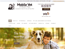 Tablet Screenshot of mobilevetofwesternmass.com